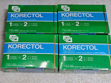 001 Fuji KORECTOL Photographic Paper Developer NOS Factory Sealed 4 Boxes Japan