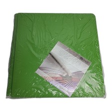 NEW Creative Memories Bright Green 12  12" Sealed Flex Hinge Scrapbook Album