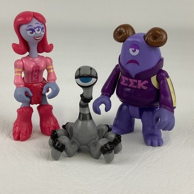  Imaginext Disney Pixar Monsters University Carrie Violet Nancy Kim Figures Lot