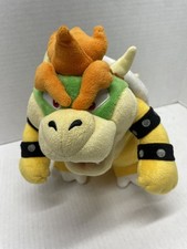 10" Bowser Plush Super Mario Nintendo Great Condition