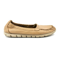 Womens 8 M SAS Sunny Latte Beige Soft Leather...