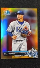 2017 Bowman Chrome Bowman Chrome Prospects Willy Adames #BCP140 Gold...