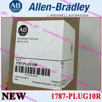 NEW PLC AB 1787-Plug10R DNet Open Style 10 Position Connector US Stock Free Ship