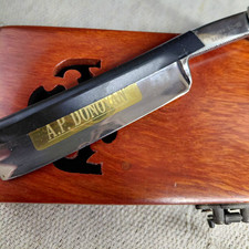 A.P. Donovan Straight Razor with Wooden Presentation Storage Box