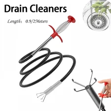 Bendable Sewer Snake Tool - Drain Pipe Cleaner for Sink,  Tub & Shower Clogs