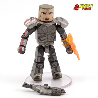Mass Effect Minimates Gamestop Blind Bag Counter Dump Commander John Shepard