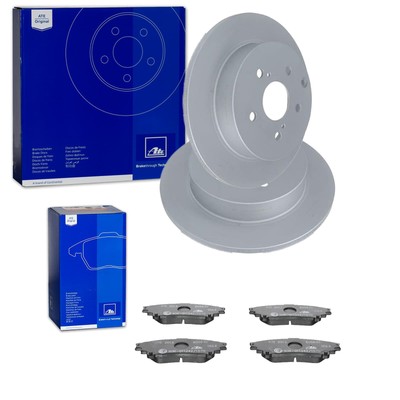 ATE BREMSSCHEIBEN 290mm + BELÄGE HINTEN passend für TOYOTA PRIUS PLUS W4 + MIRAI