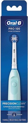 Oral-B Pro 100 Precision Clean Battery Toothbrush Kids Medium Bristles