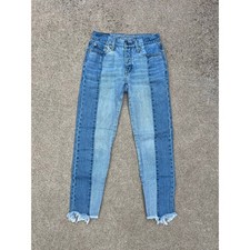 American Eagle Pants Women Size 00 Regular Button Fly Vtg Hi-Rise Straight Jeans