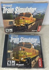 Vintage PC CD-ROM Microsoft Train Simulator Atari