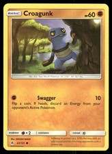 Croagunk 63/131 Common Forbidden Light Pokemon Lightly Played
