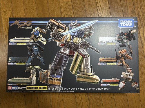 Transformers MPG-06S Trainbot Kaen Raiden Box Set Takara Tomy - Picture 2 of 5