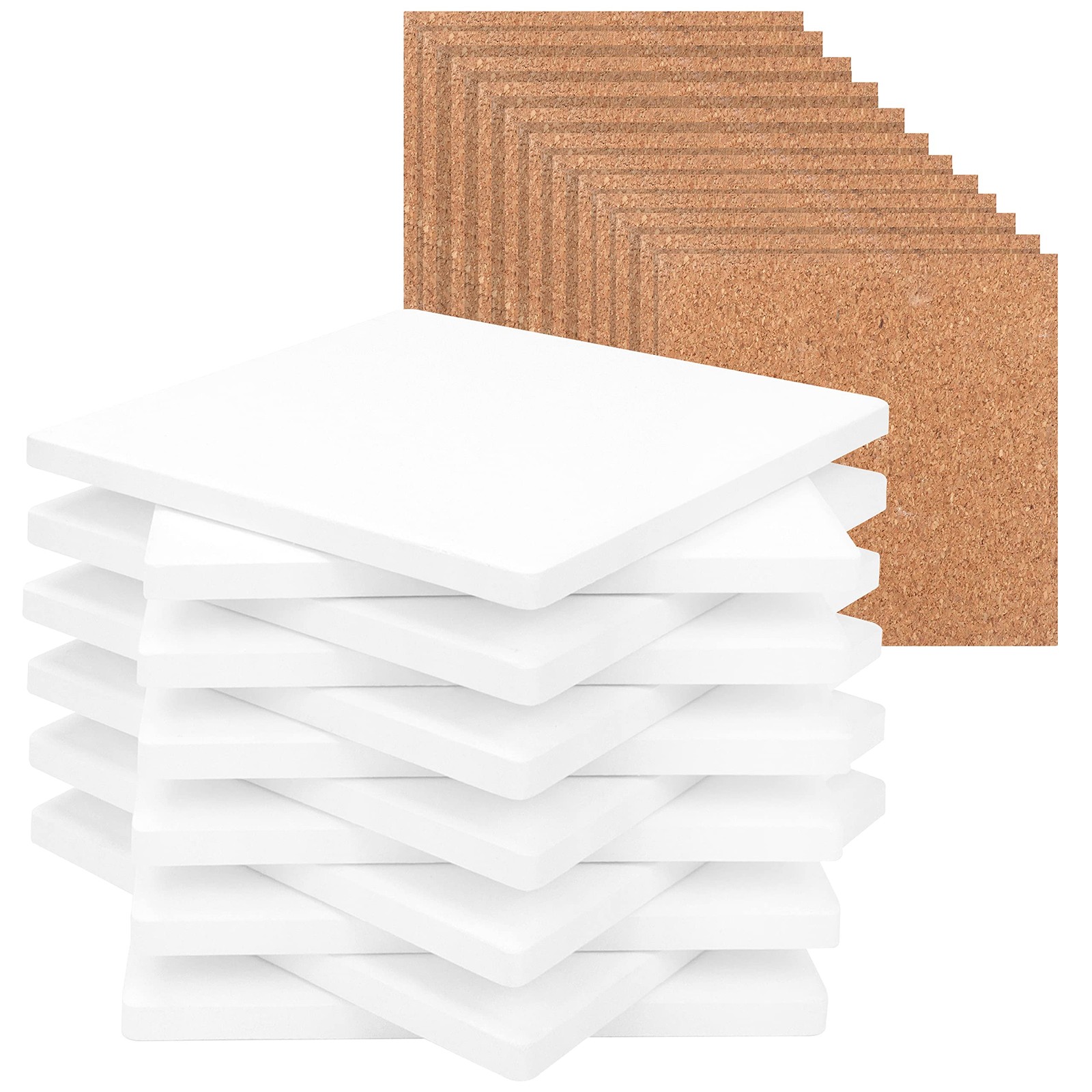 Керамическая плитка квадратной формы 12 Стк - 10 х 10 см без остекления 4790₽