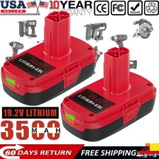 2PCS 3.5AH For CRAFTSMAN 19.2V C3 LITHIUM-ION DIEHARD BATTERY 315.PP2011 3500mAh