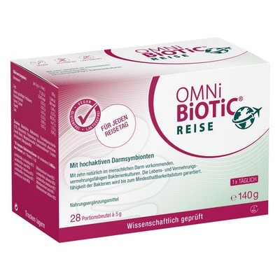 OMNi BiOTiC Reise | 28 Portionen (140g) | 10 Bakterienstämme | 5 28 