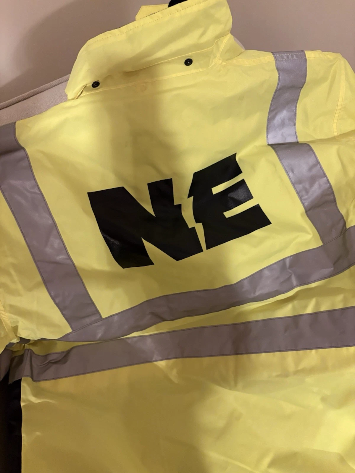 Game Workwear ANSI Certified Hi-Vis Reflective Insulated Jacket Yellow/Black L image 7