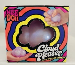 Nee Doh CLOUD PLEASER~Authentic NeeDoh Soft Pearl Pinky/purple~Brand New/Sealed