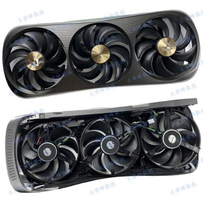 For ZOTAC RTX4080 4080S 4090 AMP EXTREME AIRO Graphics Card Panel with Fan