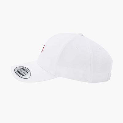 NEW DESCENTE GOLF Men's Premium Pique Embroidered Cap Racing Red