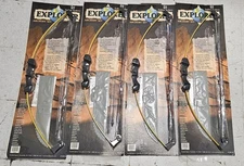 Escalade Sports Indian Archery Set of 4 Bows. Sealed but Missing Arrows