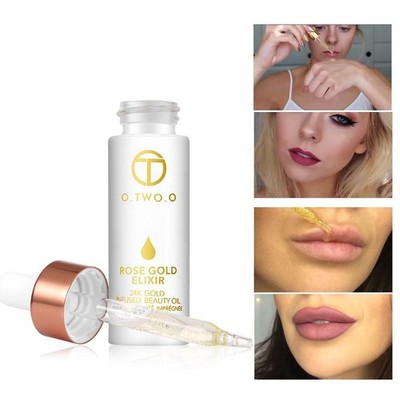 24k Rose Gold Elixir Skin Make Up Oil For Face Essential Oil Before Primer Found
