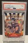CALEB WILLIAMS 2024 TOPPS FINEST MAIN ATTRACTION ROOKIE SP RC PSA 9