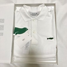  Near Mint Lacoste Save Our Species Iconic Polo Shirt Hawaiian Monk Seal Size L