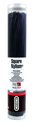 Freischneider Mähfaden Oregon 2,55mm 4kant Square-Nylium 100 Stck f Alufadenkopf