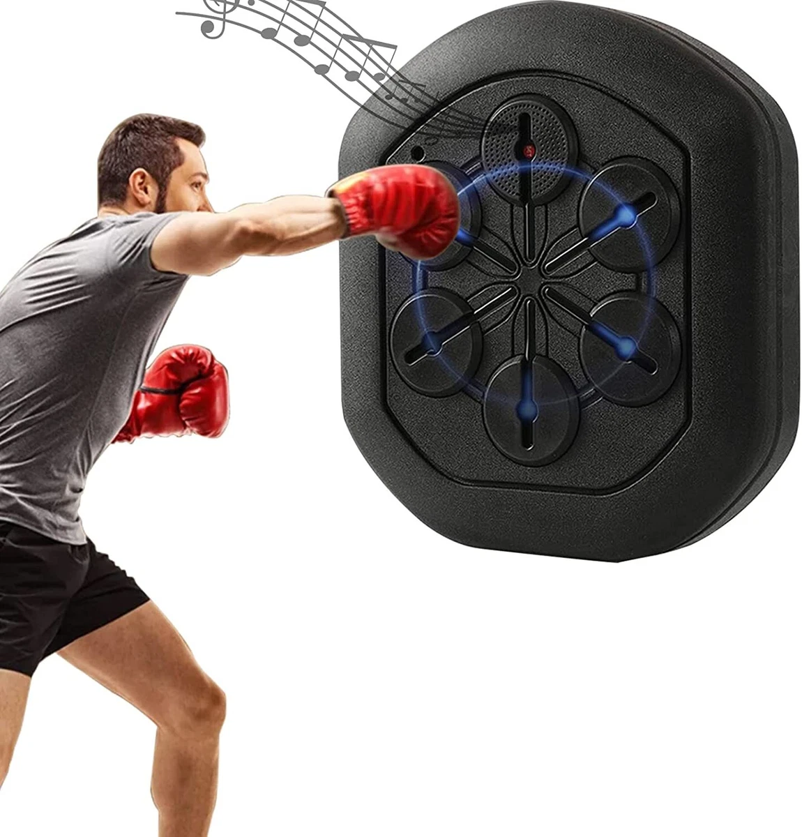 Smart Music Boxing Machine, Electronic Boxing Machine, Boxing Gym  Equipment, Boxing Equipment, Electronic Mini Portable Wall-Mounted Indoor  Children's