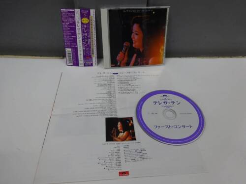 Old Standard Cd / Teresa Teng Deng Lijun First Concert Obi/Lyrics Card/Upcy-6130 - Picture 1 of 4