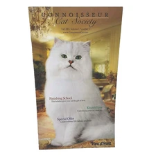 Fancy Feast Connoisseur Cat Society Magazine Fall 2001 Vol 1 #1 Junk Journaling