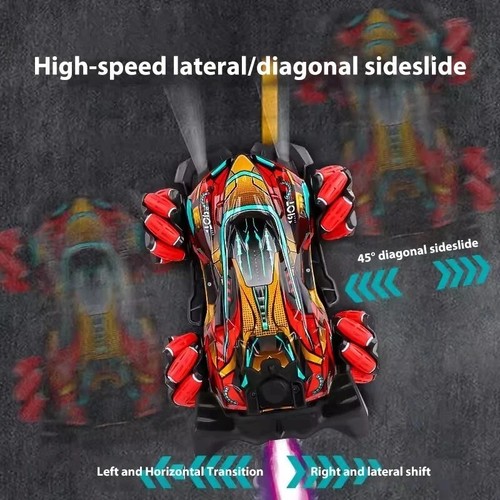 ZWN F2 RC Drift Car With Music Led Lights 2.4G Glove Gesture Radio Remote - Picture 5 of 10