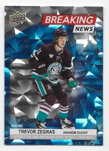 24/25 UPPER DECK SERIES 1 BREAKING NEWS Hockey (#BNL1-BN34) U-Pick From List - Picture 7 of 17