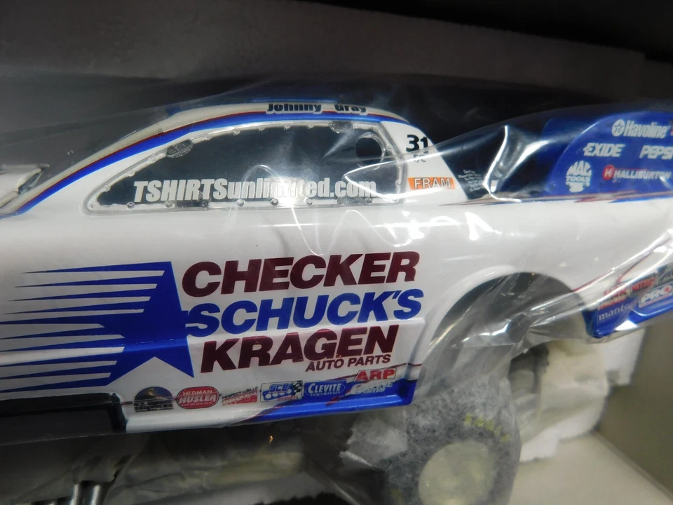 Coche divertido Mac Tools Johnny Gray Pontiac 1:24 con certificado de autenticidad Racing Champions Foto 3 de 4