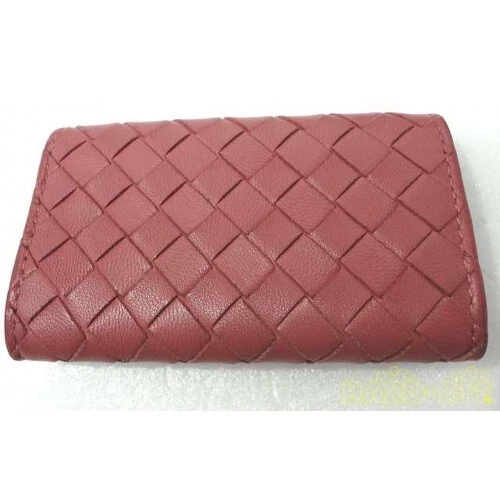Estuche para llaves BOTTEGA VENETA rosa con caja Japón Foto 2 de 4
