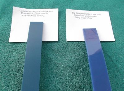 2-Pack Blue Max Heavy Duty Urethane Band Saw Tires For Rexon Profiline BS10SA Saw