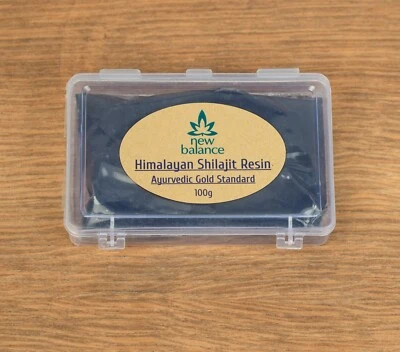 NEW BALANCE Shilajit - 75.8% Fulvic Acid. Ayurvedic Gold Standard. Potent! 100g - 500g.