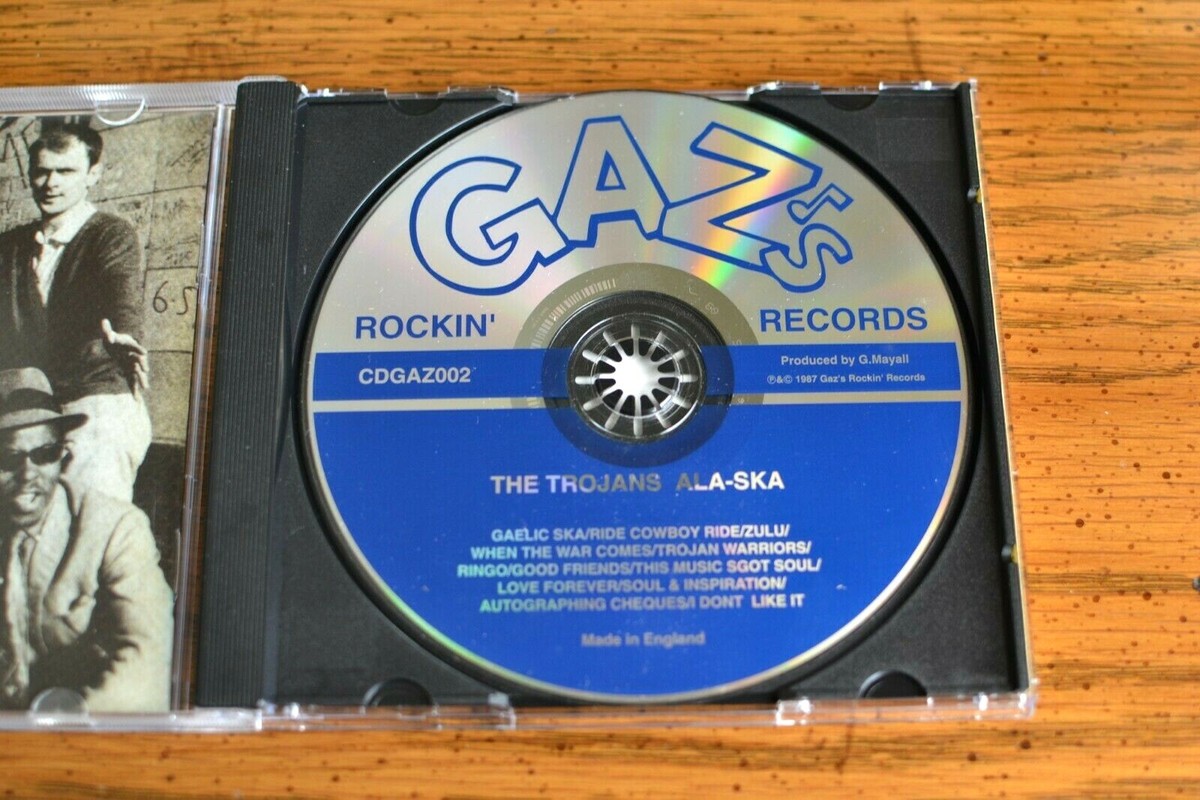 The Trojans – 'Ala-Ska' トロージャンズ UK The Trojans 'Ala-ska' (Audio CD, CD GAZ 002,1987, England) Very