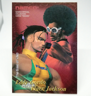 04 Eddie Gold Tiger Jackson Tekken Tag Namco Official Collection