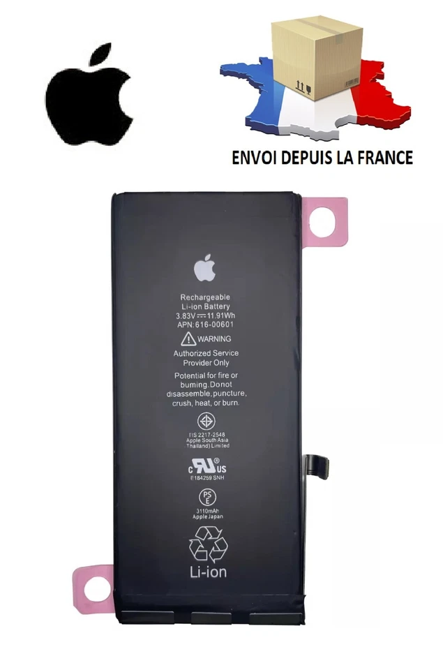 Batterie original Apple iPhone 11 (A2111 A2221 A2223) 3110 mAh Battery Akku