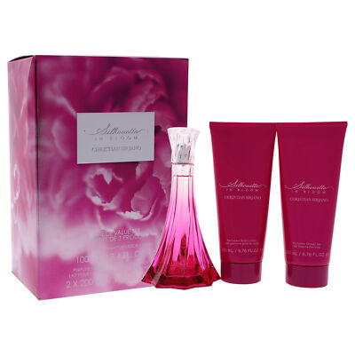 Silhouette In Bloom by Christian Siriano for Women - 3 Pc Gift Set