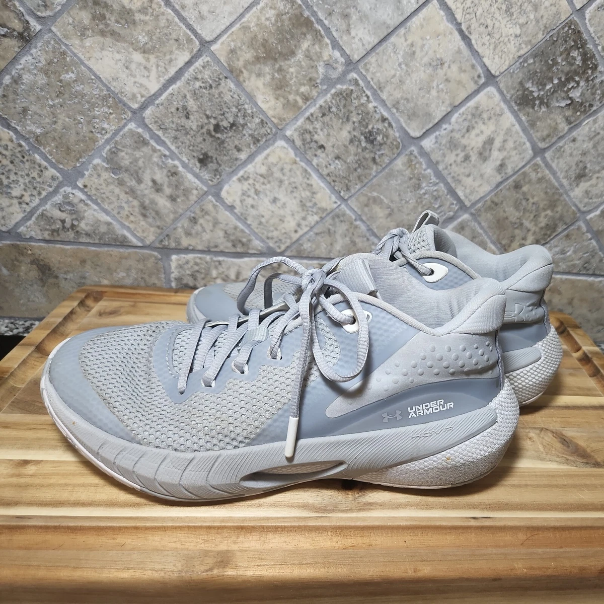 Womens gray under armour shoes sale