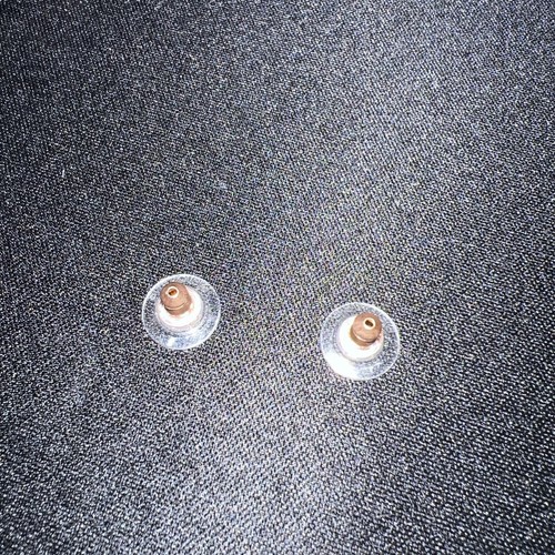 Swarovski Rose Gold-Tone Medium Multi-Crystal C-Hoop Earrings, 1.5" - Picture 5 of 8