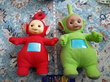teletubbies talking plush playskool 1998 "Dipsy" "Po" tested/working