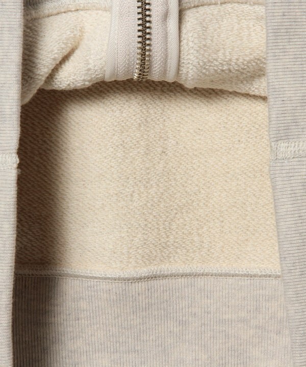 ASK availability First) BEAMS PLUS LOOPWHEELER / Slim Zip Sweat