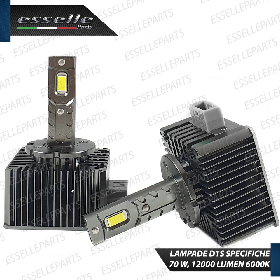 COPPIA LAMPADE D1S LED DA XENON A LED PER SAAB 9-3 II DAL 2008 AL 2013 6000K - Immagine 4 di 4