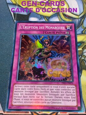 Yu Gi Oh Karte DER AUSBRUCH DER MONARCHEN PRIO-FR076