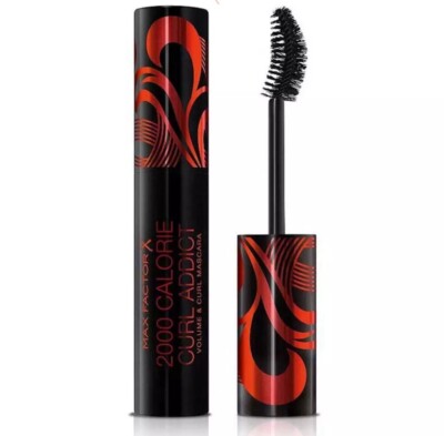 3x MAX FACTOR 2000 Calorie Curl Addict Volumising and Curling Mascara Black