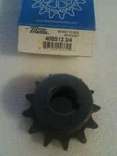 Martin  40BS13 3/4" Sprocket Lot of 2 