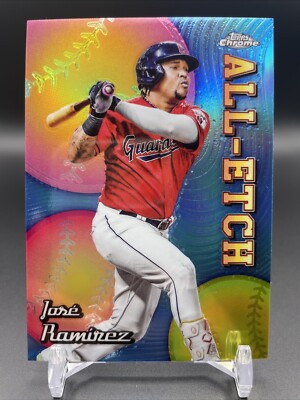 JOSE RAMIREZ - 2024 Topps Chrome All Etch Insert #CAE-17 Guardians